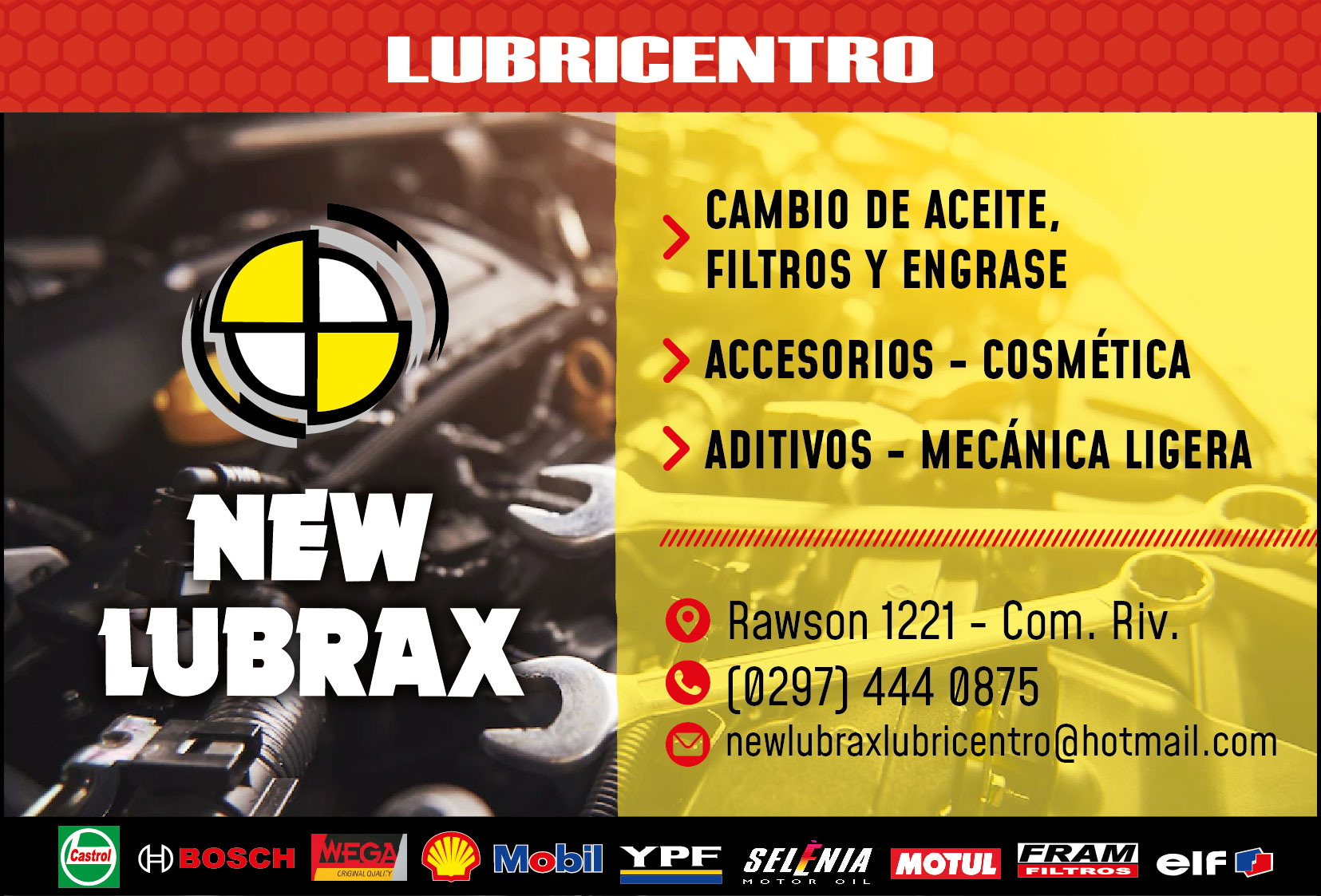 LUBRICENTRO: COMODORO RIVADAVIA